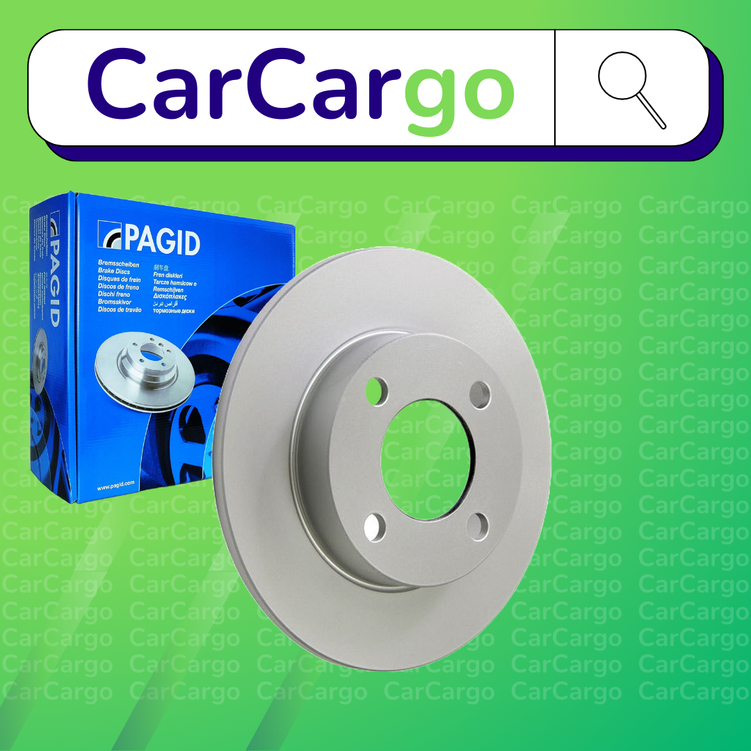 Pagid Solid Rear Brake Discs Pair For Audi 90 2.0 20V quattro 1988-1991 245 mm