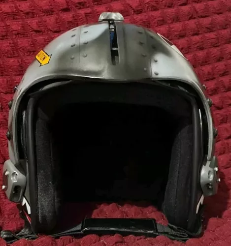 HGU-33  TOP GUN MAVERICK MARCKING "SHARK" FIGHTER PILOT HELMET+pin