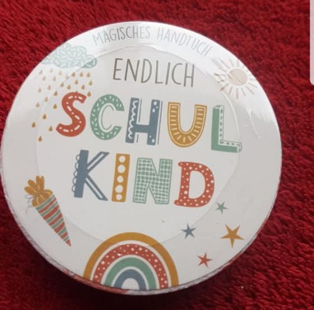 Magisches Handtuch Entlich Schulkind