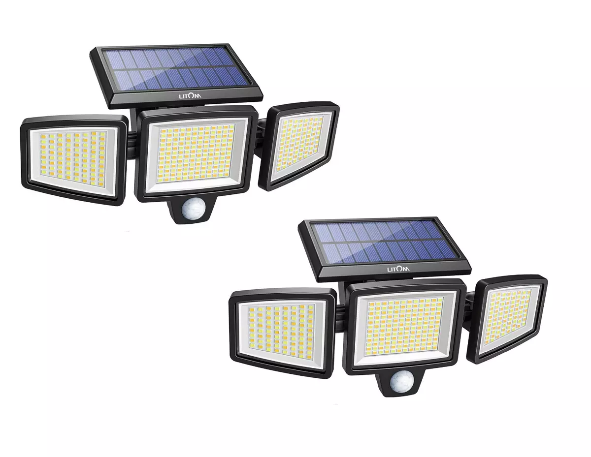 Litom solar motion sensor on sale security lights