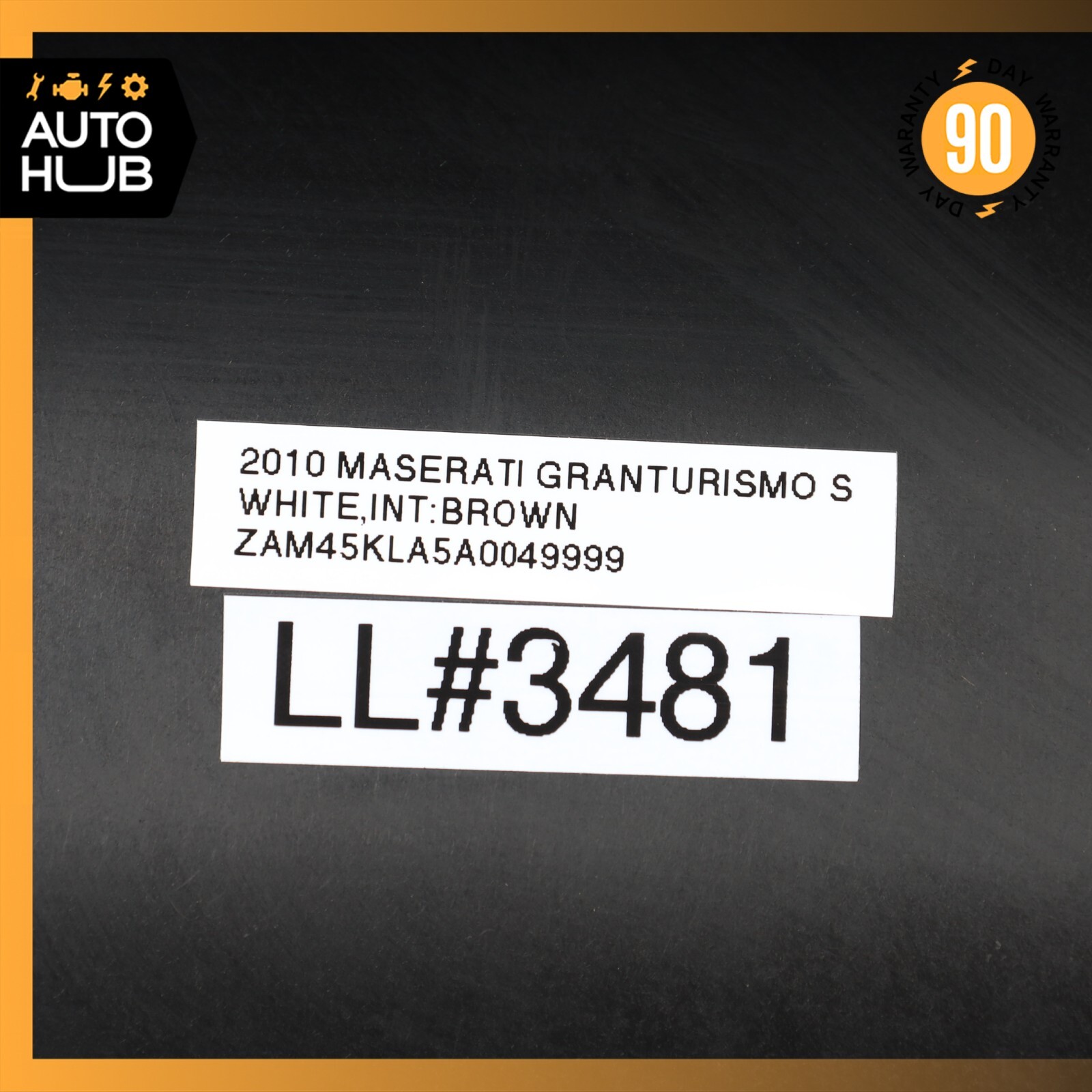 09-18 Maserati GranTurismo S M145 Air Intake Cleaner Filter Housing Box OEM 61k