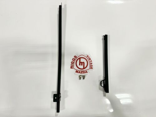 Mazda Rx3 808 Coupe Front Left Door Window Guides Channels - Picture 3 of 3