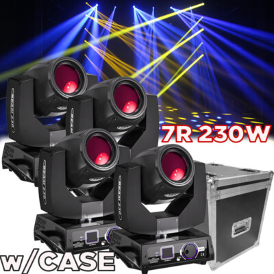 230W 7R Beam Zoom Sharpy 8+16Prism Stage Lighting Moving Head Light DMX DJ Disco