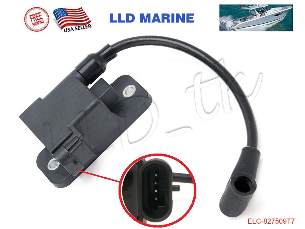 Yassdwbn CDM Ignition Coil Assembly For 96-07 Mercury 30-300HP Outboard