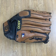 WILSON A500 12.5  BASEBALL GLOVE A0502 125 LHT TAN  BLACK