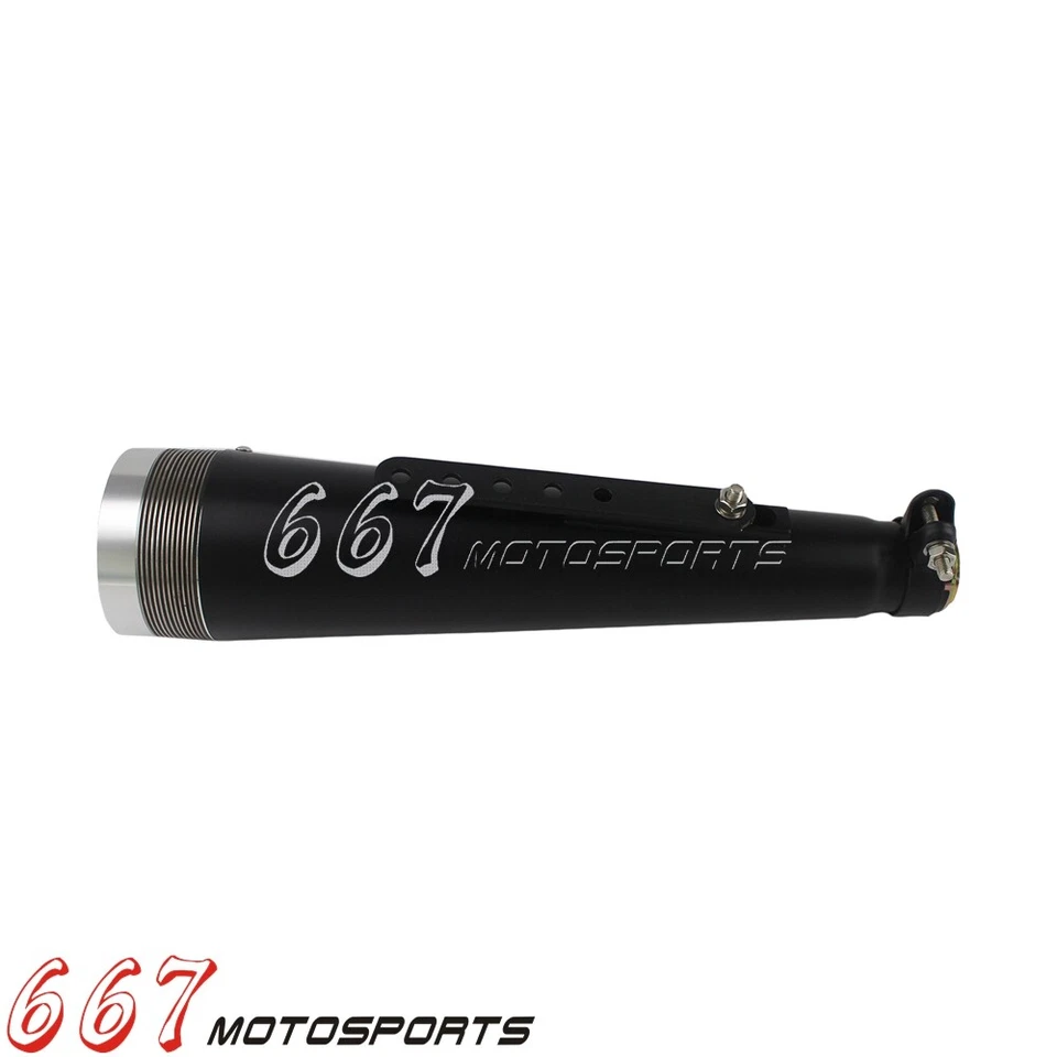 Tubo silenciador de escape 37-45 mm para Harley Café Racer Bobber Sportster Dyna Softail Foto 4 de 4