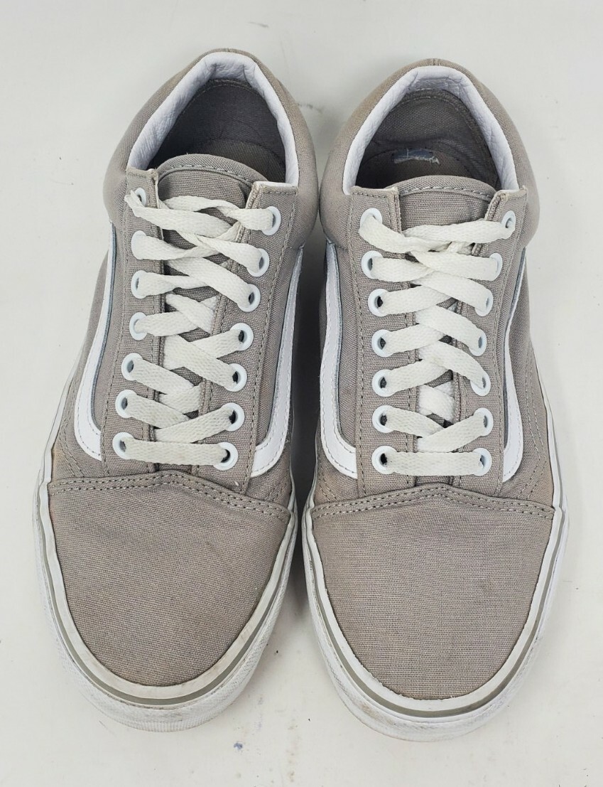 Vans Off The Wall Womens Canvas Tan Shoes Size 8.5 thumbnail 5