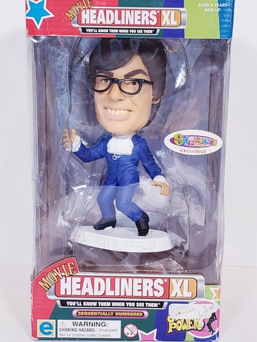 Austin Powers & Felicity Shagwell Headliners XL + McFarlane Figures - Picture 2 of 11