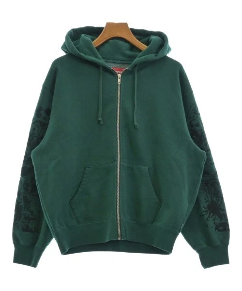 Sweat à capuche Supreme vert S 2200490091023