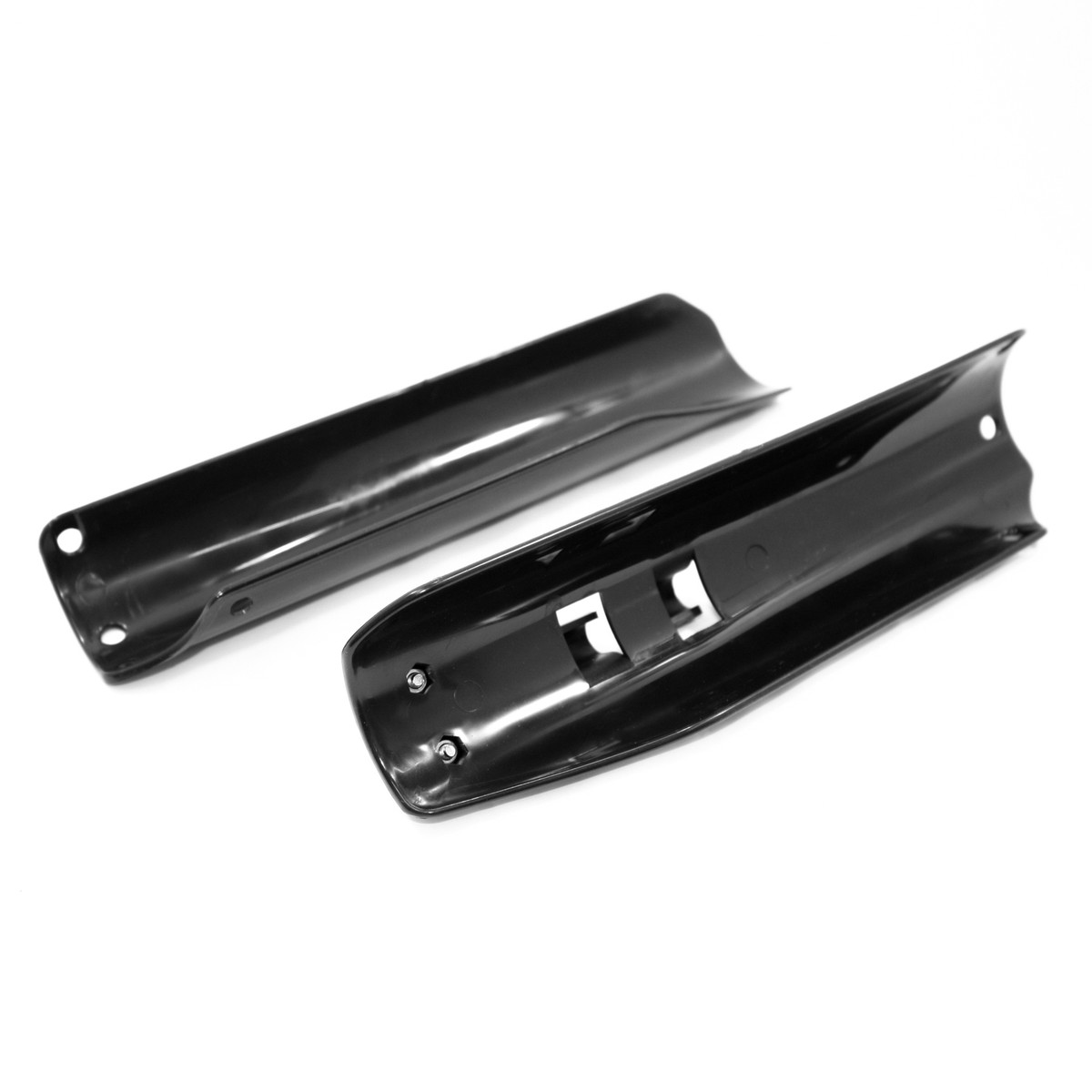 Black Front Forks Guards Plastics Covers For Pit Dirt Bikes CRF50 XR50 SDG DHZ E - Foto 3