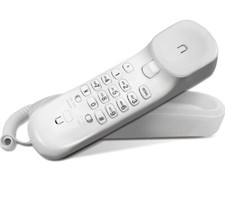 VTech CD1100 Corded Phone White Control Receiver Last No Redial - 1 Handset