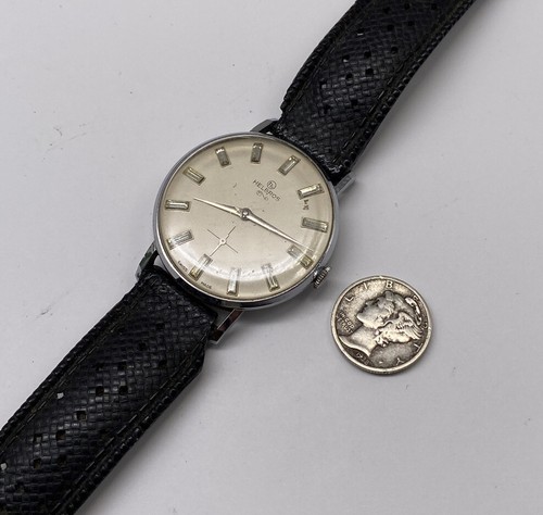 Reloj mecánico vintage para hombre Helbros década de 1950 con segunda esfera - Imagen 2 de 4