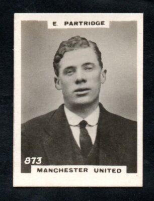 Godfrey Phillips Football kleines Adressfoto bk Manchester United Partridge 873