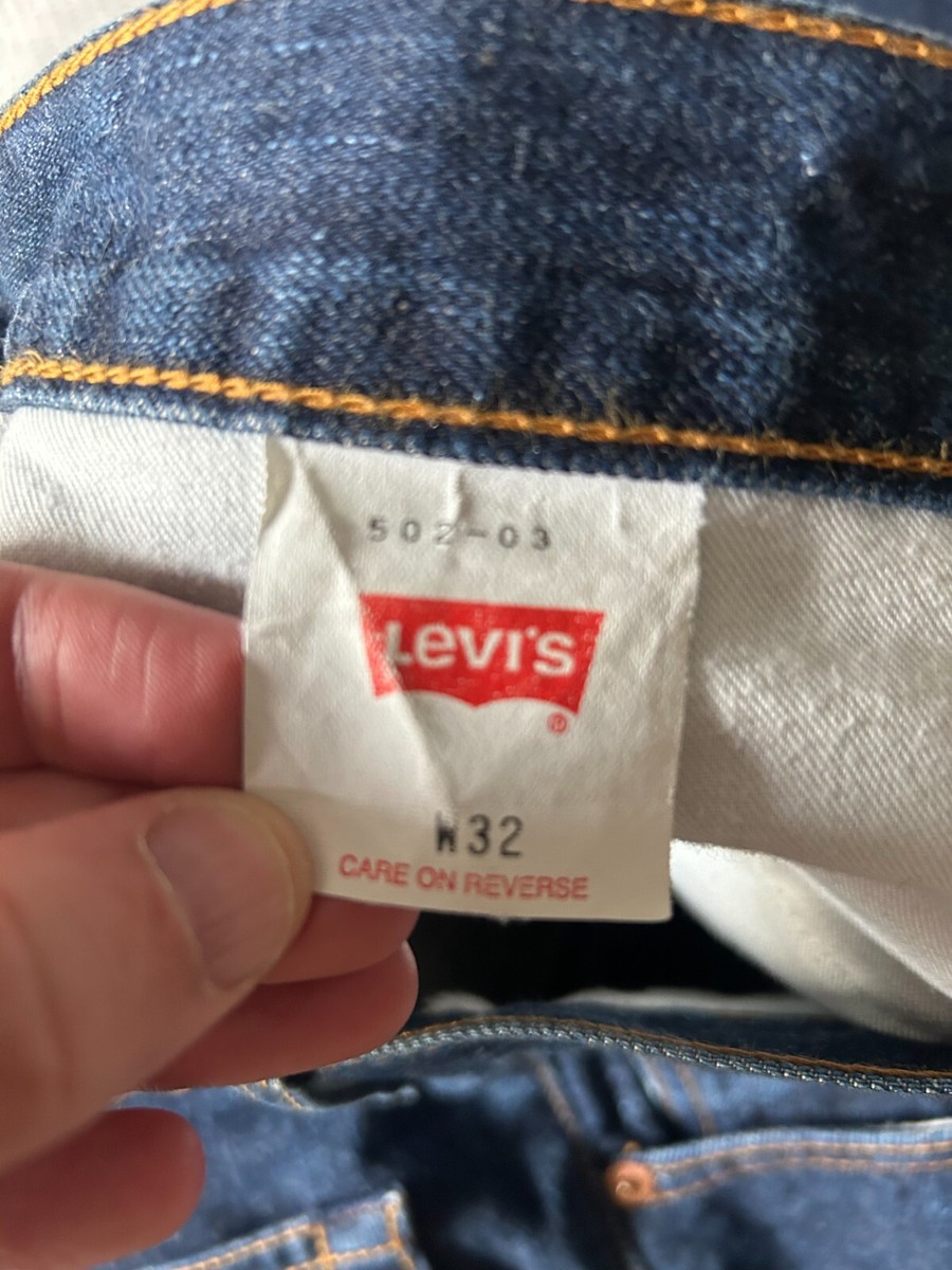 Vintage Rare Levi's 502 JAPAN Mens Size 30 x 28 Straight Vintage Rare Levi's 502 JAPAN Mens Size 30 x 28 Straight