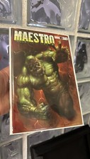 Maestro #1 Lucio Parrillo Comercio Exclusivo Immortal Hulk LTD 3000 Marvel 2020 Casi Nuevo