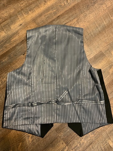 NEW STATEMENT Platinum Italian Suit 180s Cashmere Wool Tailor Fit 44R/38W - Picture 14 of 24