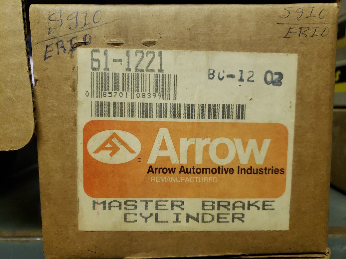 REMANUFACTURED ARROW 61-1221 Brake Master Cylinder 29888 | eBay