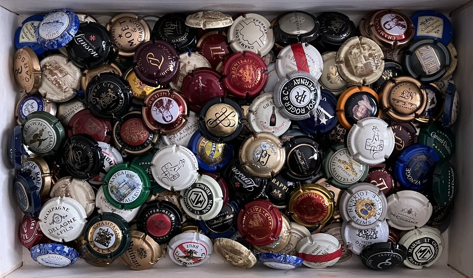 Lot 190 Capsules de Champagne | eBay