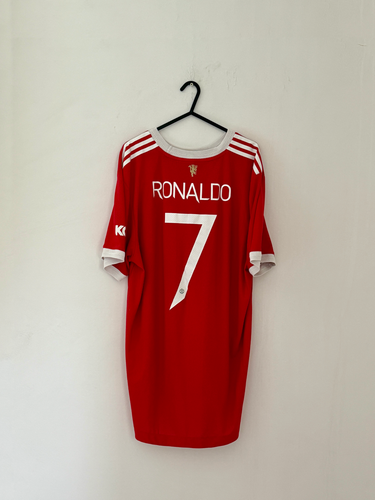 Manchester United Heimtrikot 2021/22 Ronaldo 7 Heat.Rdy (XL) Neu ohne Etikett