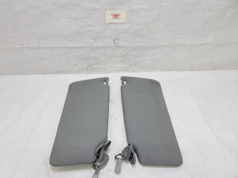 2007-2013 Acura MDX Sun Visor Set Right Passenger Left Driver 83280-STX-A01ZC - Image 3 of 4