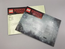 INSTRUCTION ONLY LEGO Stranger Things The Upside Down 75810 NO BRICK OR PARTS