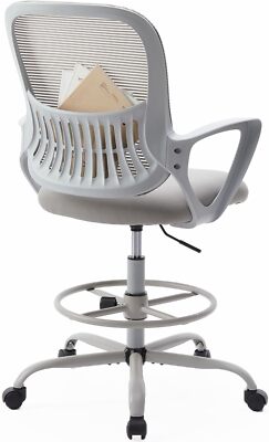  Adjustable Drafting Chair Tall Home Office Ergonomic Standing Desk Chairs 