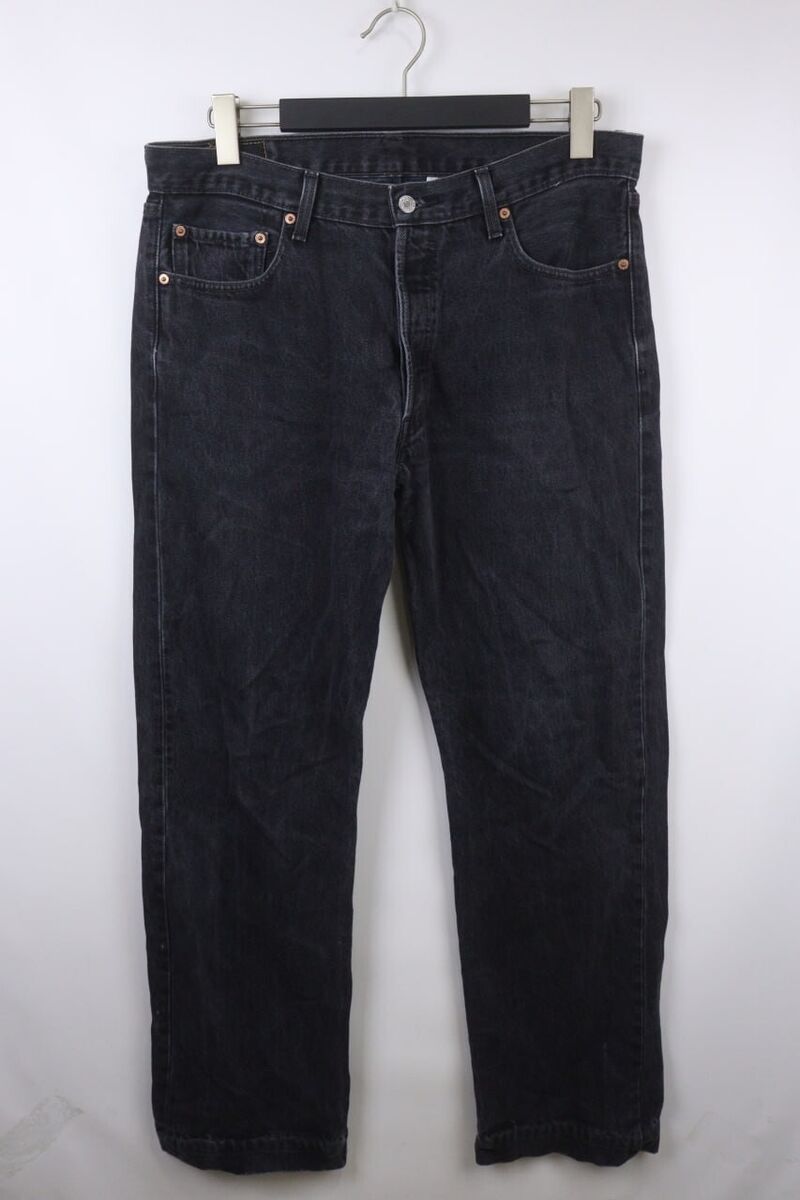 LEVI'S XX VTG 501 Black Regular Straight Jeans Size W36 L36 LEVI'S XX VTG 501 Black Regular Straight Jeans Size W36 L36