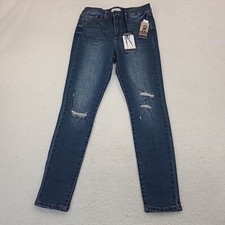 Sofia Jeans Womens 2 Blue Rosa Curvy High Rise Skinny Ankle Jeans Medium Wash