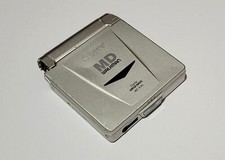 Sony MZ-E33 Minidisc tested, missing battery cover. Made in Japan. MD Walkman
