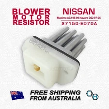 Blower Motor Heater Fan Resistor suit Nissan Maxima A32 95-99 Navara D22 97-05