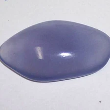 25.8ct Natural Blue Chalcedony Free Form Cabochon