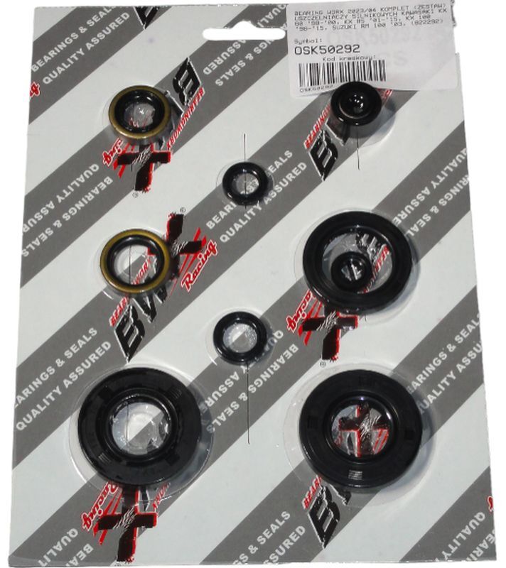 Joints moteur Kawasaki KX 80 85 pour moto de cross de 1998 à 2015