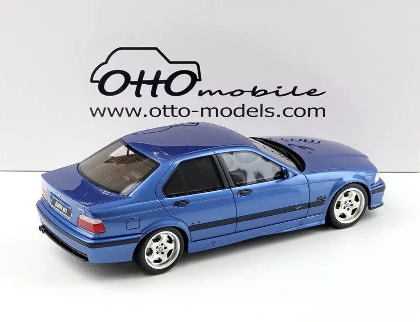 1/18 BMW M3 (E36) 1995 (Blue) Resin Model Car by Otto Mobile