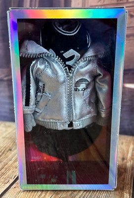 Shadow High Nicole Steele Silver Jacket Outfit with Black 13 Jersey
