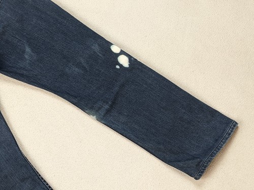 Jeans uomo Paige Federal gamba dritta elasticizzato lavaggio scuro sbiancato taglia 33x28,5 - Foto 11 di 16