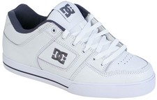 Zapato DC Pure - Blanco / Acorazado / Blanco - Nuevo