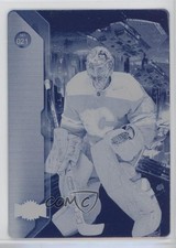 2023-24 Skybox Metal Universe Printing Plate Cyan 1/1 Jacob Markstrom #021 0c3