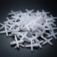 Tile Spacers Floor, Wall, Tiling Crosses  2mm, 2.5mm, 3mm, 4mm & 5mm