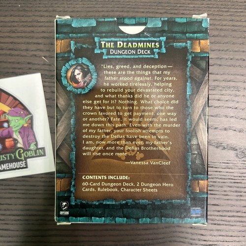 The Deadmines Dungeon Deck World of Warcraft WoW Cryptozoic 2011 Blizzard - Picture 10 of 14