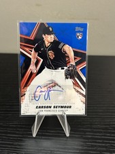 2026 Topps #BSA-CSE Carson Seymour Baseball Stars Autographs Blue #/150
