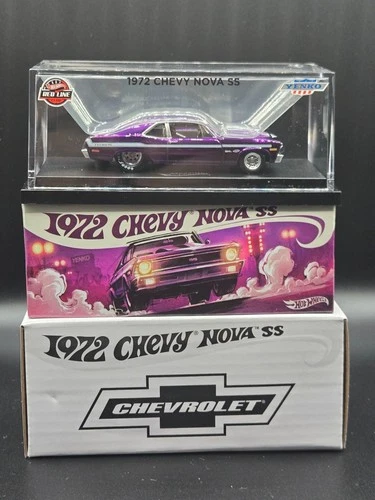 Hot Wheels Red Line Club 1972 Chevy Nova SS Yenko Purple