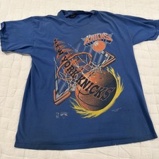 Vintage 90s New York Knicks NBA Tee Shirt Siz...