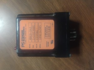 PS Syracuse Electronics RSCD-0A3 Time Delay 1 Second to 1023 Seconds 115VAC Coil