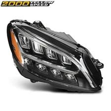 LED Headlight Assembly Right Side Fit For 2019-2021 Mercedes-Benz C300 C43 W205
