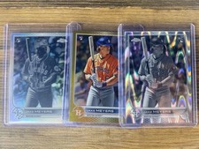 Jake Meyers (3) Card Rookie Lot RC - 2022 Topps Negative, Gold Foil, B&W RayWave