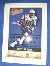 2002 Fleer Authentix - Troy Brown #68