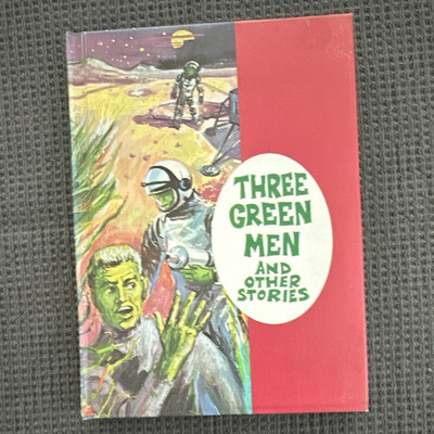 C. Green Three Green Men and Other Stories HC Illus Ex-Lib 1966 Houghton