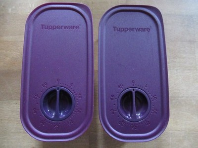 2 x Tupperware Zeitgenossen ( Time Keeper ) lila, 320 ml