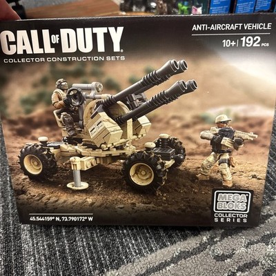 Mega Bloks Call of Duty Collector Construction Set~ Anti-Aircraft Vehicle NEW