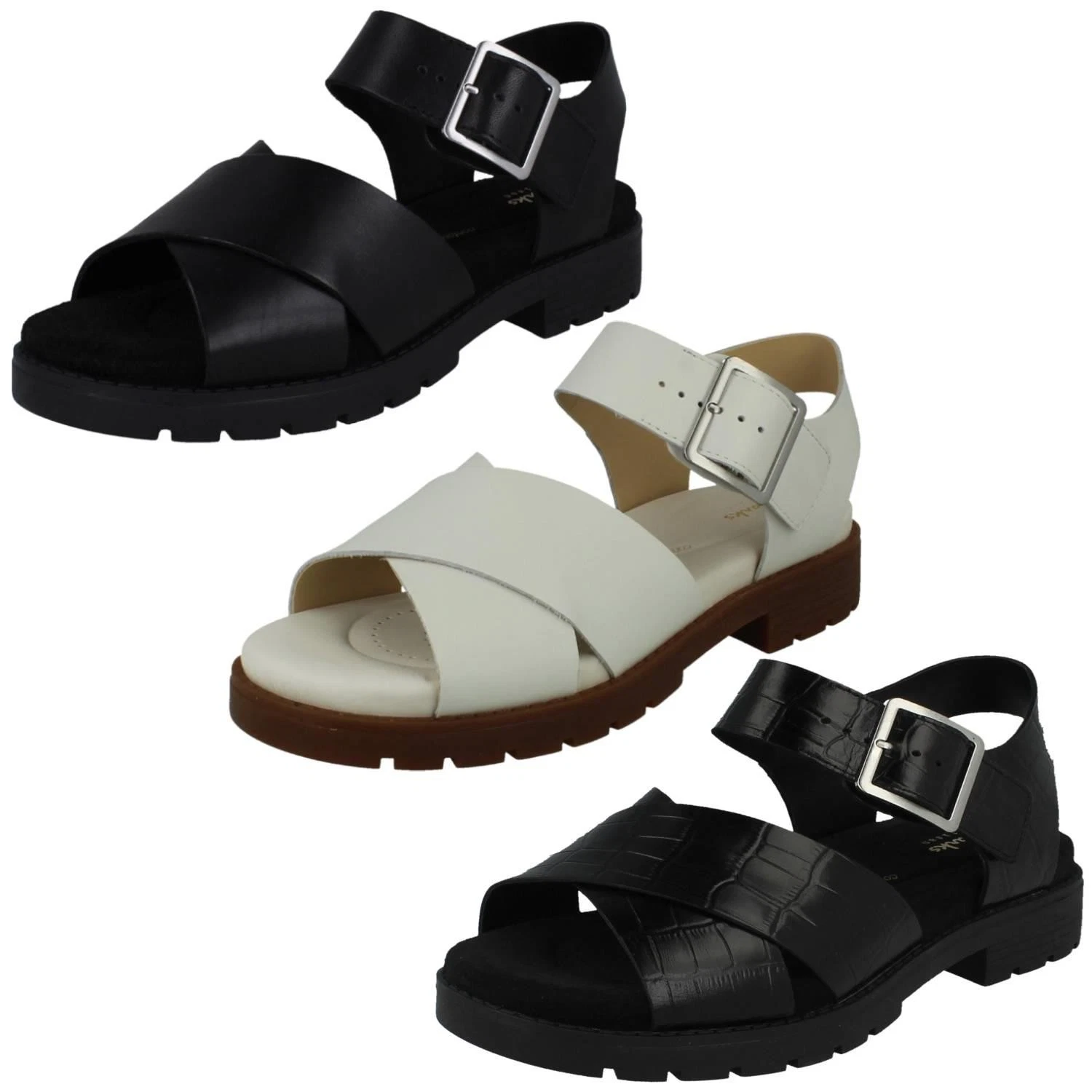 "Sandali estivi donna Clarks cinturini ""Orinoco Cross"""